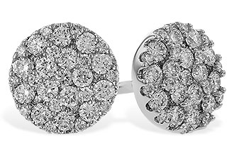 C329-12881: EARRINGS .50 TW