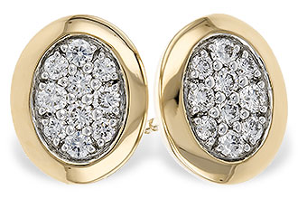C329-15572: EARRINGS .39 TW