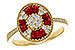C329-15627: LDS RG .54 TW RUBY .84 TGW