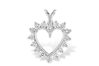 D060-93817: HEART PENDANT .45 TW