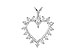 D060-93817: HEART PENDANT .45 TW
