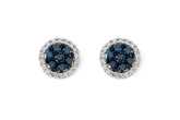 D241-86481: EARR .45 BLUE DIA .70 TW