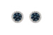 D241-86481: EARR .45 BLUE DIA .70 TW