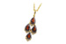 D242-72881: NECK 2.86 GARNET 2.95 TGW