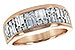 D243-71945: LDS WED RG .74 BAG 1.00 TW
