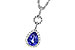 D244-61008: NECK .95 TANZANITE 1.14 TGW