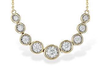 D244-61045: NECKLACE .50 TW
