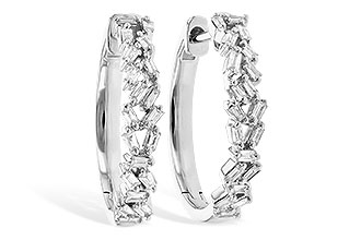 D327-30163: EARR .26 TW BAGUETTES