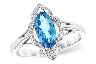 D327-33808: LDS RG 1.26 BLUE TOPAZ 1.37 TGW