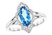 D327-33808: LDS RG 1.26 BLUE TOPAZ 1.37 TGW