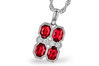 D328-20145: NECK 1.70 RUBY 1.82 TGW