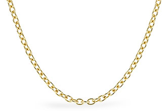 D328-24672: CABLE CHAIN (18IN, 1.3MM, 14KT, LOBSTER CLASP)