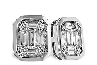 D328-24699: EARRINGS .24 BAG .28 TW