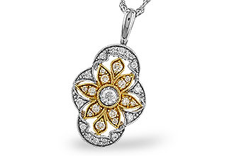 D328-24717: NECKLACE .33 TW