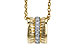 D328-25590: NECKLACE .24 TW