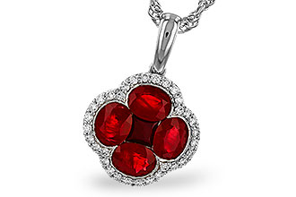 D329-11008: NECKLACE 1.72 RUBY 1.87 TGW