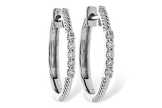 D329-13799: EARRINGS .11 TW