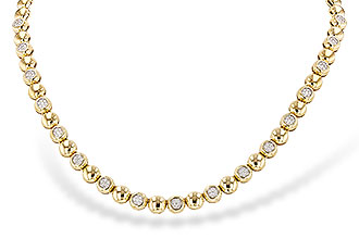 D329-13817: NECKLACE .87 TW (17")
