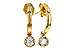 D329-15599: EARRINGS .10 TW