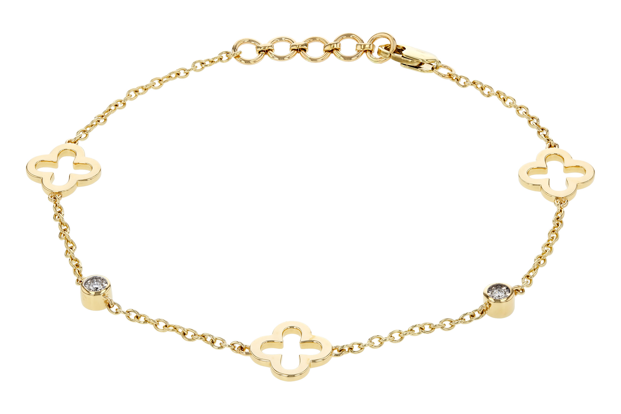 D330-01054: BRACELET .06 TW (7.25")
