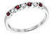 E240-07408: LDS WED RG .18 RUBY .28 TGW