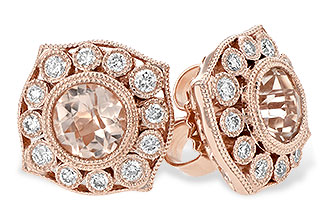 E242-76481: EARR .75 MORGANITE .98 TGW
