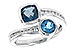 E243-71990: LDS RG 1.55 TW BLUE TOPAZ 1.70 TGW
