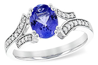 E244-61090: LDS RG 1.15 TANZANITE 1.30 TGW