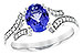 E244-61090: LDS RG 1.15 TANZANITE 1.30 TGW
