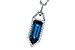 E327-29190: NECK 2.95 LONDON BLUE TOPAZ 3.12 TGW