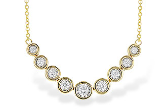E327-30154: NECKLACE .75 TW