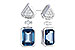 E327-34690: EARR 2.00 TW LONDON BLUE TOPAZ 2.12 TGW