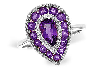 E328-25617: LDS RG 1.14 TW AMETHYST 1.22 TGW