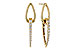 E329-10154: EARRINGS .75 TW