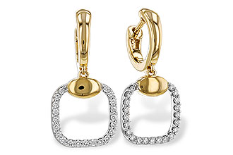 E329-14654: EARRINGS .30 TW