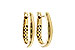 E329-14708: GOLD EARRINGS (15MM)