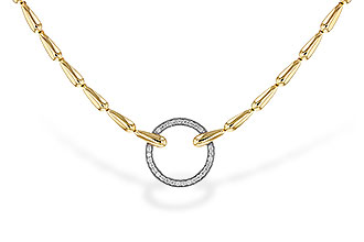 E329-17408: NECKLACE .33 TW (17")