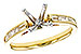E330-00108: LDS SEMI DIA RG .38 TW BAGUETTES