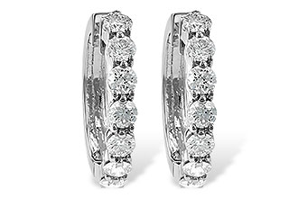 F055-48290: EARRINGS 2 CT TW