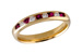 F147-28290: LDS WED RG .22 RUBY .38 TGW