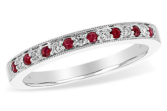 F238-23754: LDS WED RG .12 RUBY .21 TGW