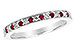 F238-23754: LDS WED RG .12 RUBY .21 TGW