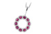 F242-75626: NECK 2.00 RUBY 2.38 TGW