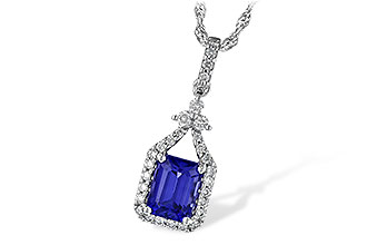 F244-54672: NECK 1.42 TANZANITE 1.72 TGW