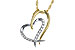 F244-57417: NECKLACE .15 TW