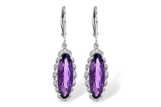 F244-61917: EARR 4.75 AMETHYST 4.90 TGW