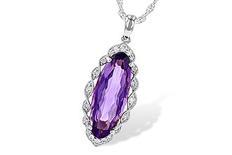 F244-61926: NECK 3.60 AMETHYST 3.74 TGW