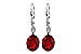 F244-62835: EARR 3.45 TW GARNET 3.50 TGW (9x7MM GAR)