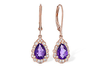 F327-34726: EARR 1.15 TW AMETHYST 1.30 TGW