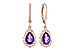 F327-34726: EARR 1.15 TW AMETHYST 1.30 TGW